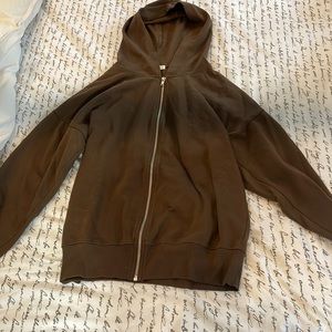 nordstroms BP brown zip up hoodie